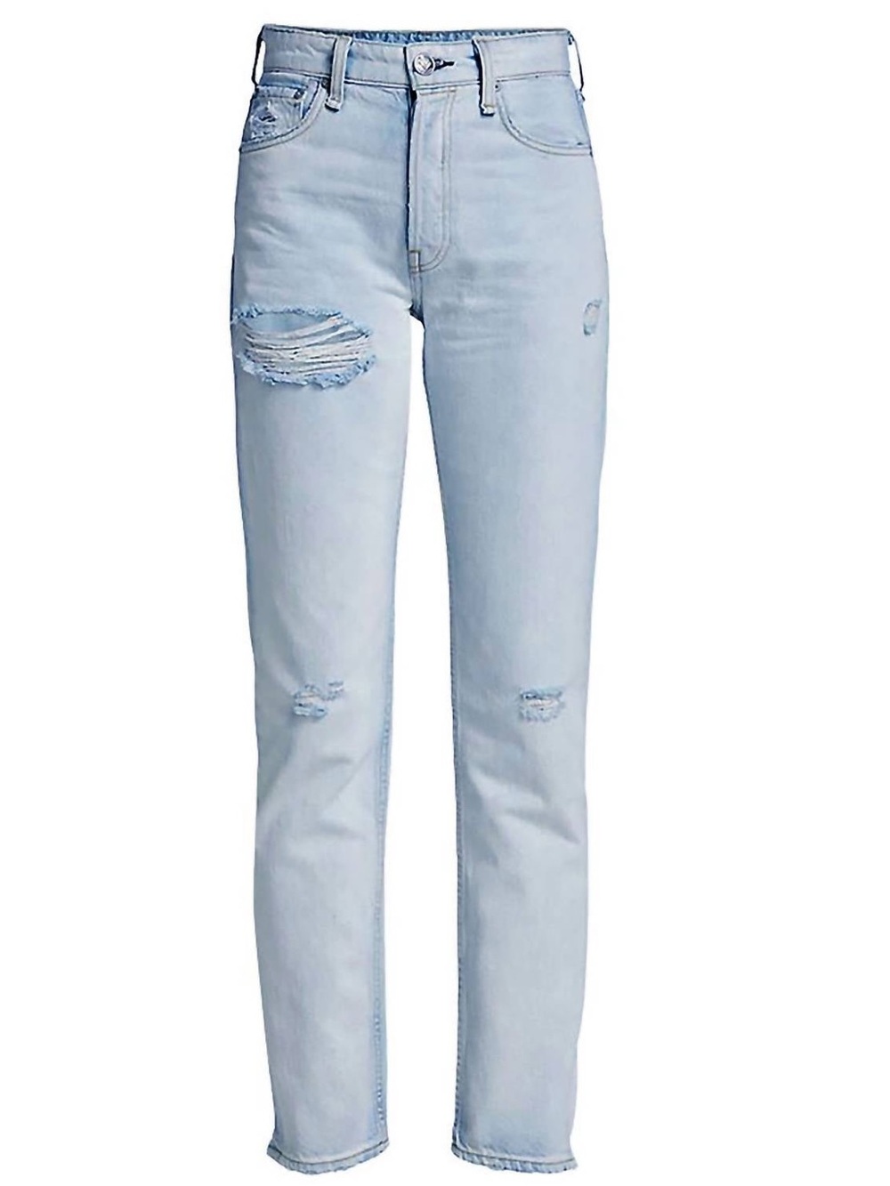 Women’s Rag & Bone - Maya High Rise Slim Fit Montauk Ripped Jeans